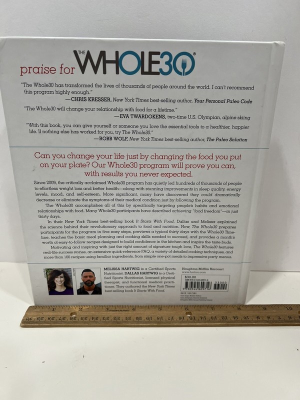 The Whole30 The 30-Day Guide to Total Health and Food Freedom Hardcover Hartwig gallery