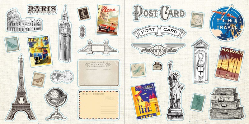 Loads of Ephemera Sticker Book (Over 580 stickers!) gallery