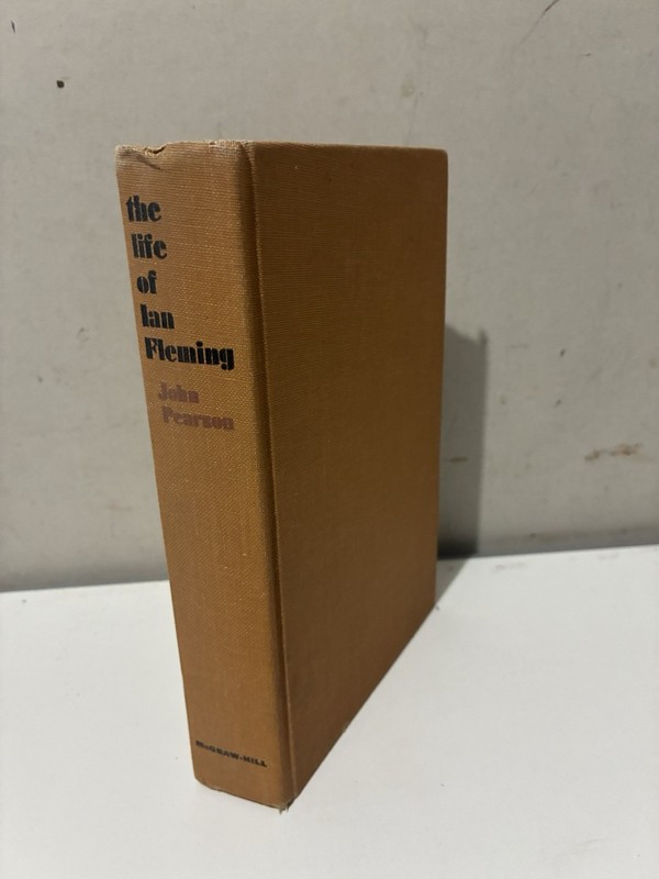 The Life of Ian Fleming by John Pearson HC US BCE 1966 James Bond Creator