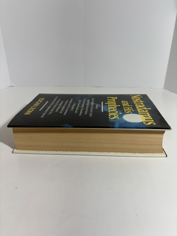 Nostradamus and His Prophecies, Edgar Leoni 1982 Hardcover & Dust Jacket C7 gallery