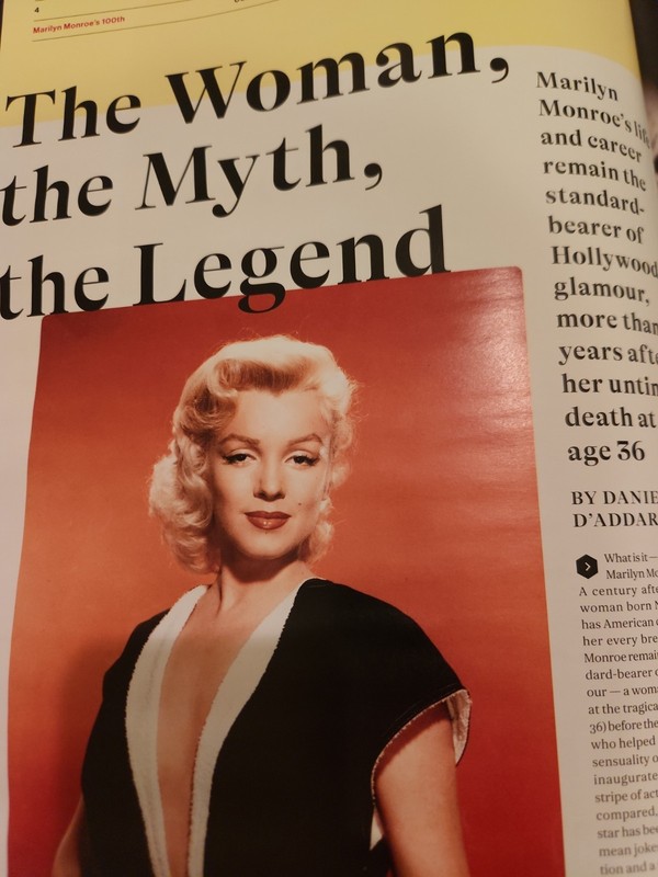 VARIETY Xtra Ed MM 100 Marilyn Monroe Celebrating 100 Years 18 Pg Booklet 6/1/26 gallery