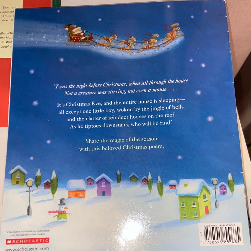 Lot of 12 Childrens Christmas Winter Themed Variety Books Scholastic Collection gallery
