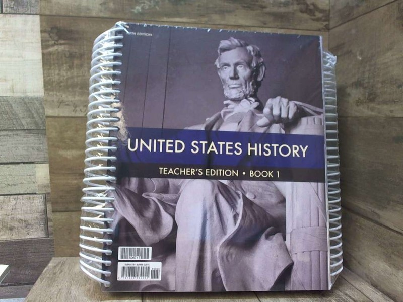 BJU Press United States History TEACHER's Edition 5th Ed by BJU Press BJU Press