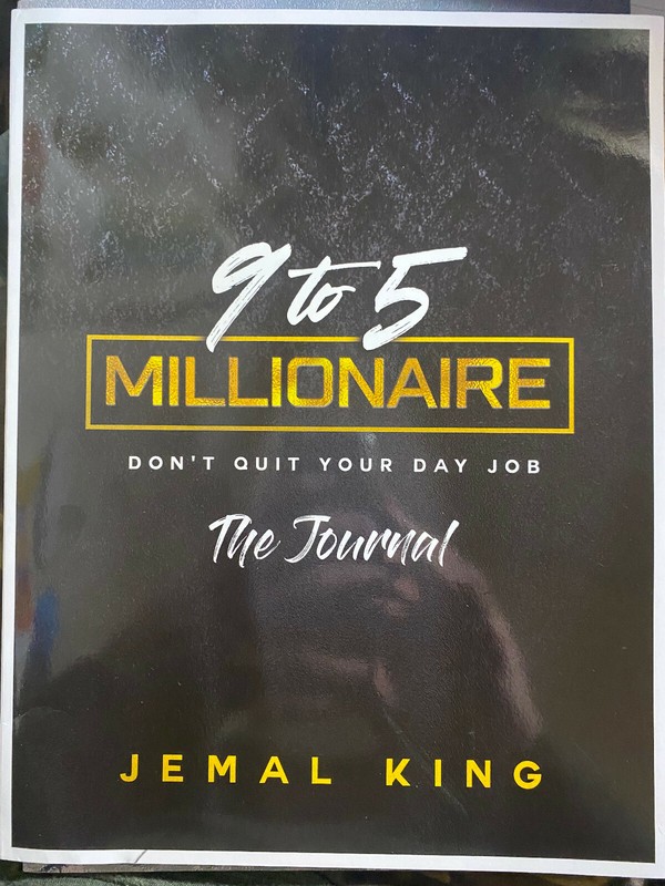 9 to 5 Millionaire Paperback The Journal 2020 Jemal King