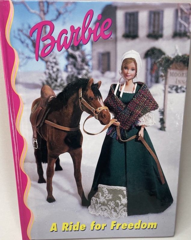 Lot of 10 Barbie & Friends Book Club Hardcover Children's Books 1998 Set gallery