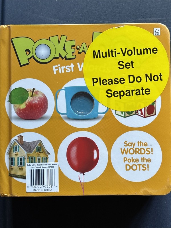 Melissa & Doug Poke-A-Dot Lot Board Books Kids Learning Interactive Bundle 3 gallery