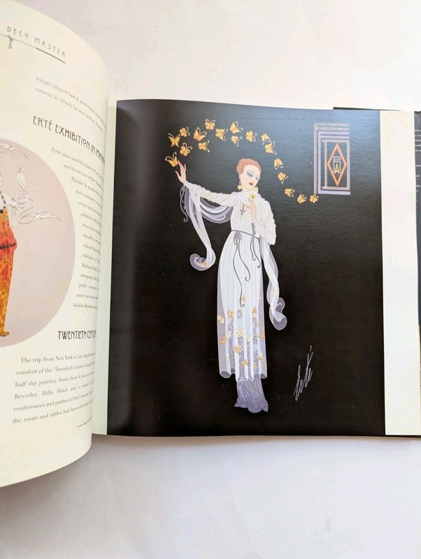 Erte Art Deco Master Graphic Art Illustration Rosalind Ormiston Hardcover VG gallery