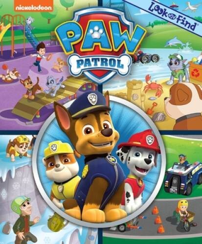 Nickelodeon Paw Patrol Look and FindÂ® – Hardcover By PIkids – VERY GOOD