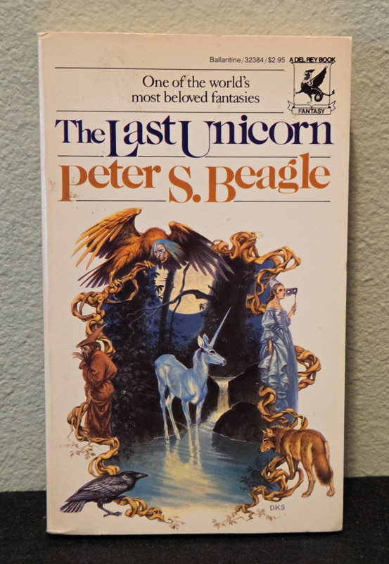 Vintage The Last Unicorn By Peter S. Beagle – 1968 1st Printing 1969 Paperback