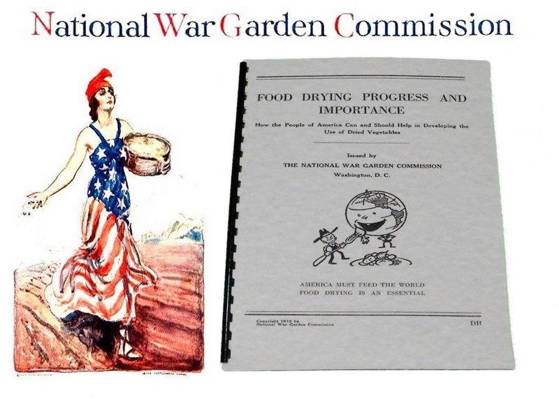 Lot Of Five War Gardening Commission Manuals 1917 - 1919 gallery