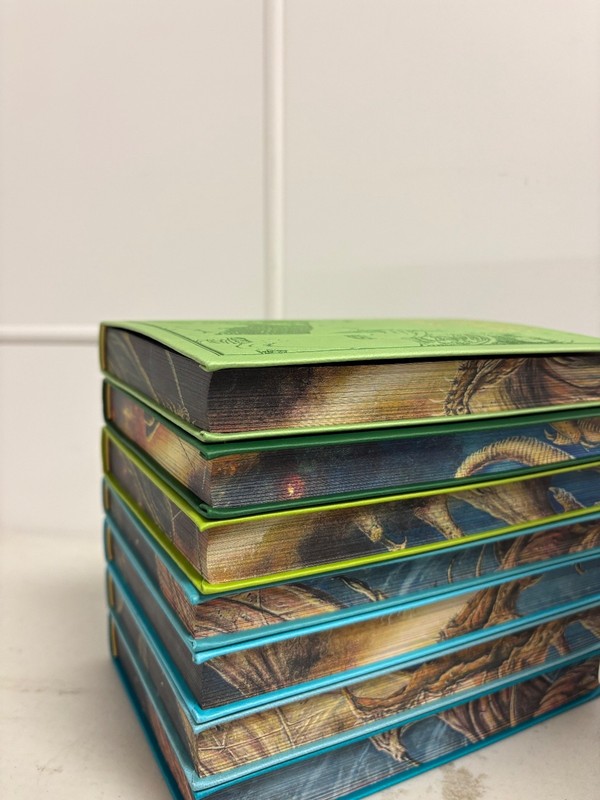 World of Tolkien Seven-Book Set by David Day Faux Leather Bound Books gallery
