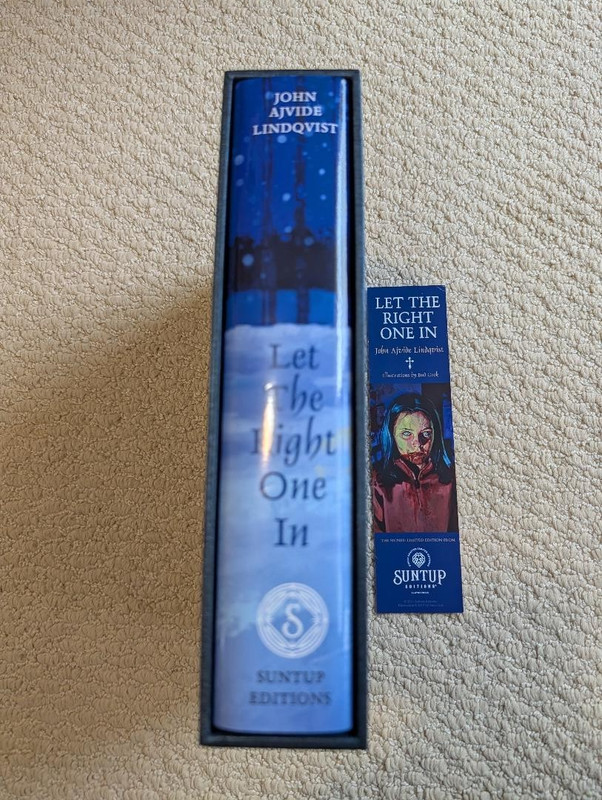 Suntup Let the Right One In by John Ajvide Lindqvist Signed Like-new Unread OOP gallery