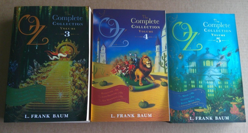 OZ The Complete Collection Volume 3, 4 and 5 by L. Frank Baum Paperback Books