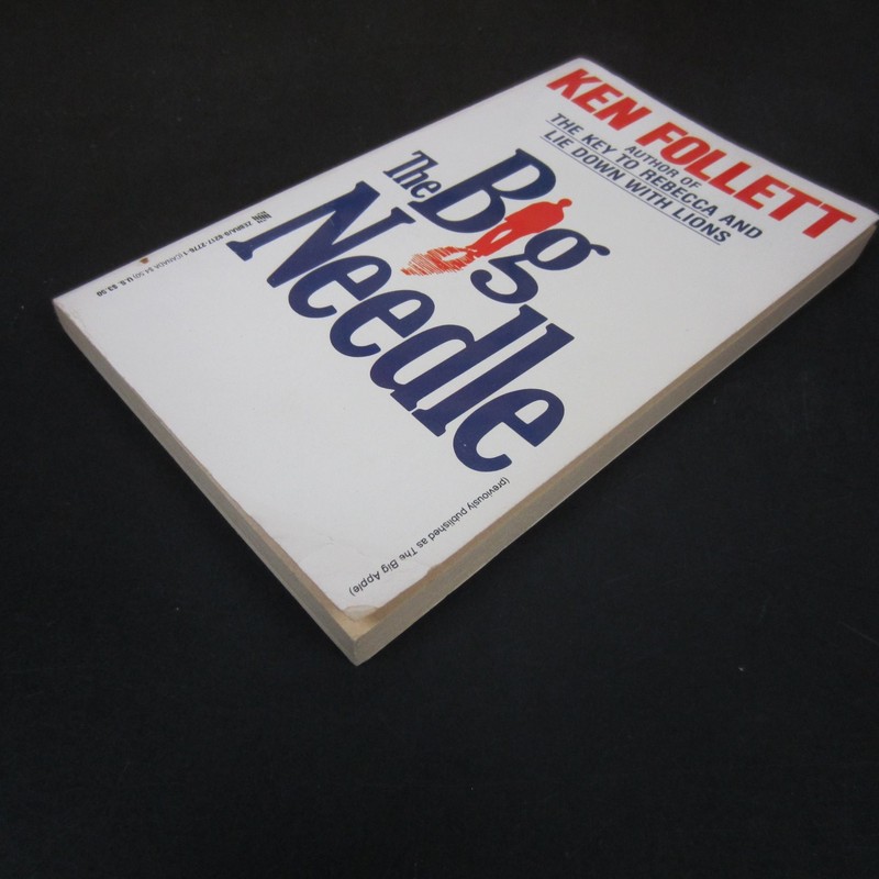 The Big Needle Ken Follett 1989 Thirteenth Printing Thriller Zebra Books PB gallery