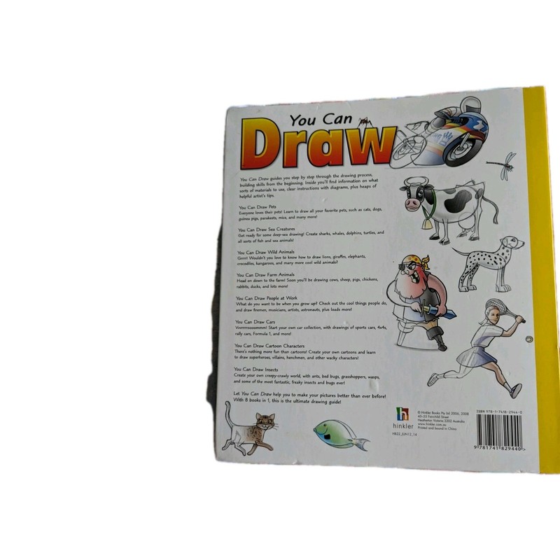 You Can Draw - Hardcover By Hinkler Books - LIKE NEW gallery