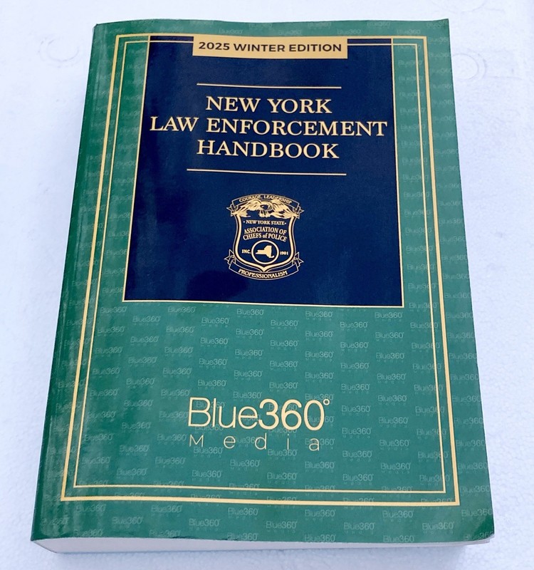 2025 NEW YORK LAW ENFORCEMENT HANDBOOK for POLICE by Blue360 Media NEW gallery