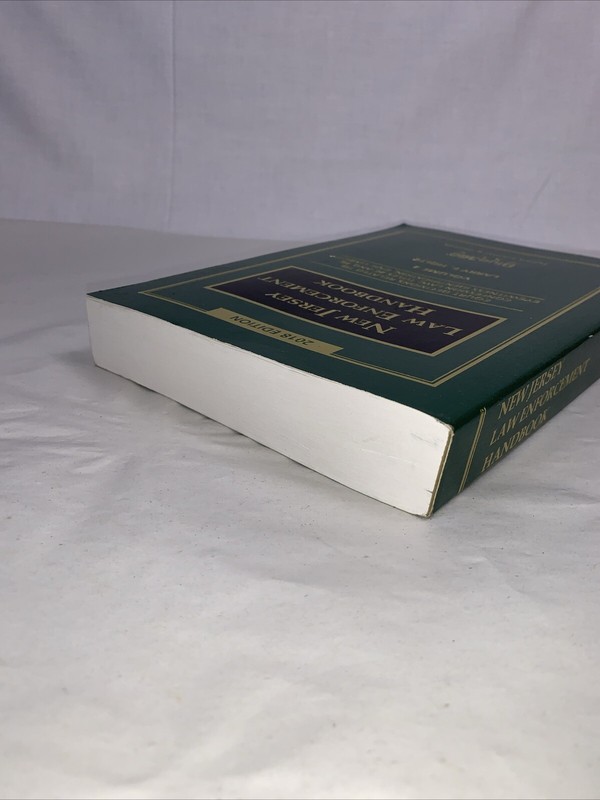 New Jersey Law Enforcement Handbook by Larry E. Holtz Blue360 Media gallery