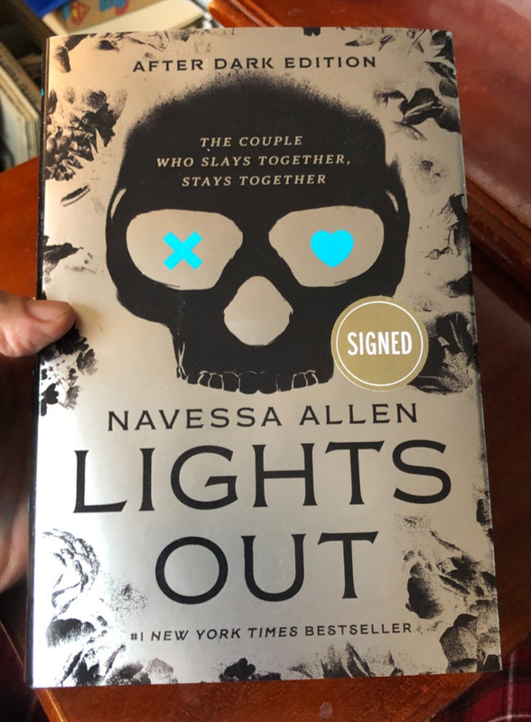 «Lights Out» by Navessa Allen – After Dark Edition – Signed HC 1st 2024-25