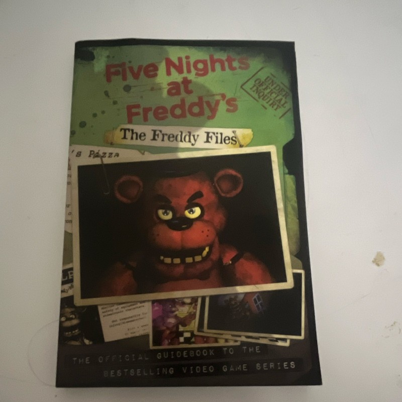 Scott Cawthon Five Nights at Freddy’s: The Freddy Files Paperback Guide Book