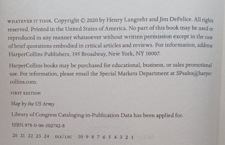 Whatever It Took - An American Paratrooper Henry Langrehr HC 272 Pages gallery