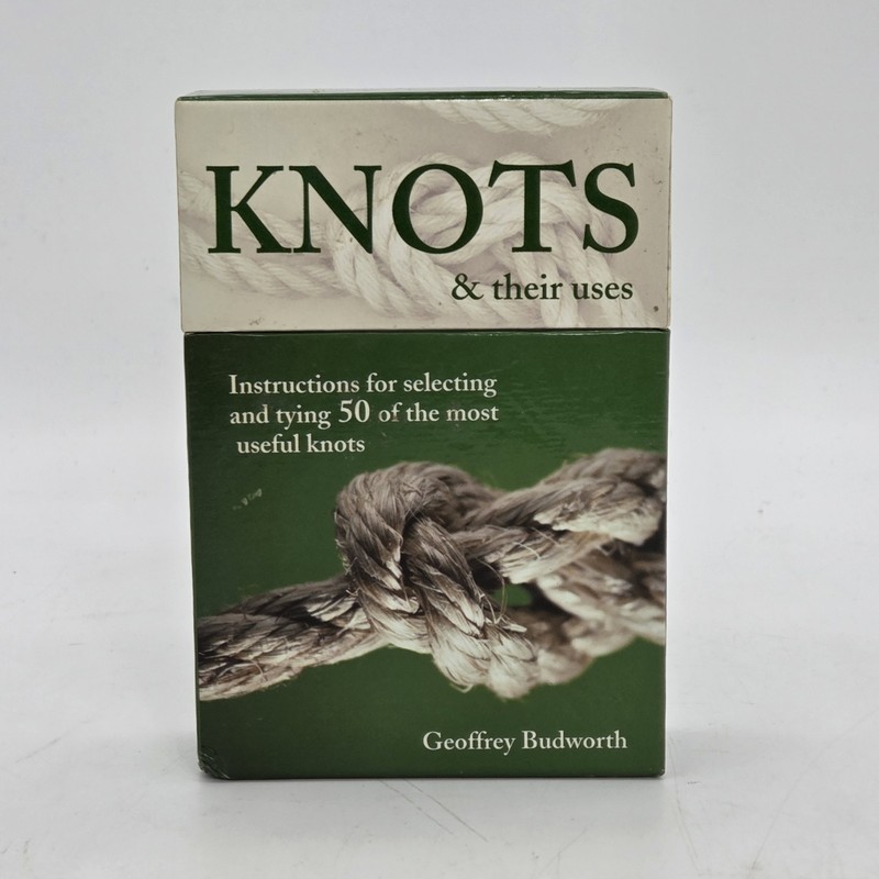 KNOTS & THEIR USES (FLASHCARDS) By Geoffrey Budworth Barnes & Noble VTG 2004 gallery