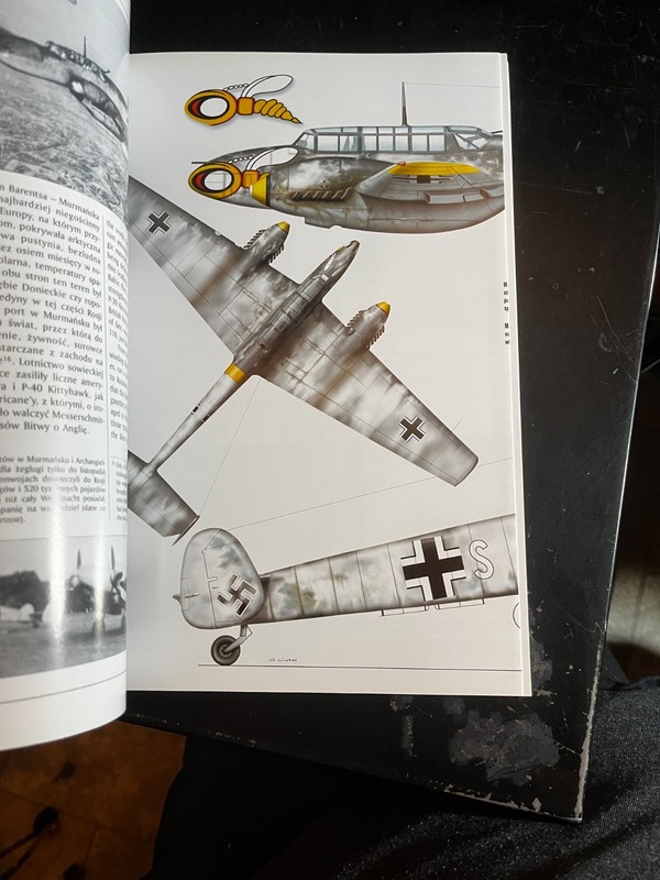 Messerschmitt Bf-110 KAGERO #Monographs No.23 VOL.III DUAL TEXT FREE DECALS gallery