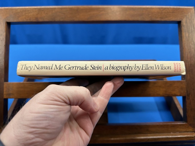 They Named Me Gertrude Stein- Ellen Wilson, 1973, 1st Edition gallery