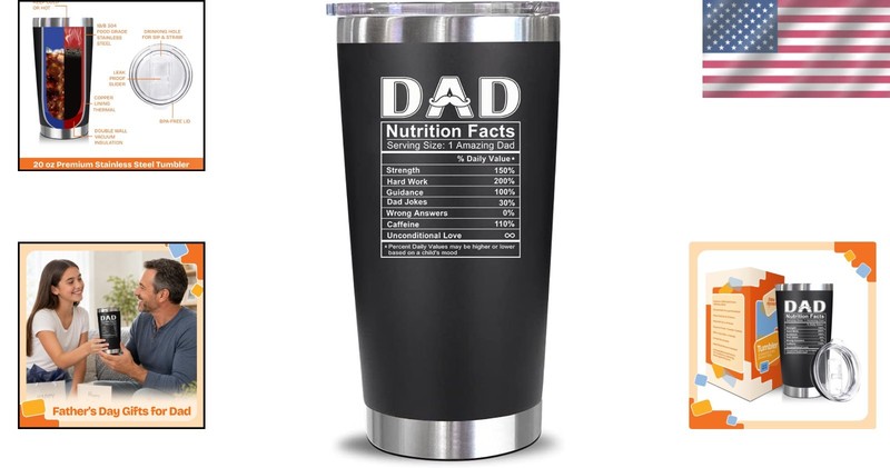 Stainless Steel Tumbler - Gift for Father gallery