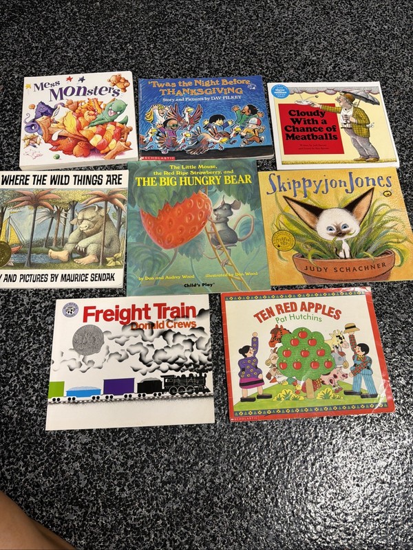 Lot of 8 Wild Things Are Board Books for Children’s/ Kids/ Toddler *Random Mix*