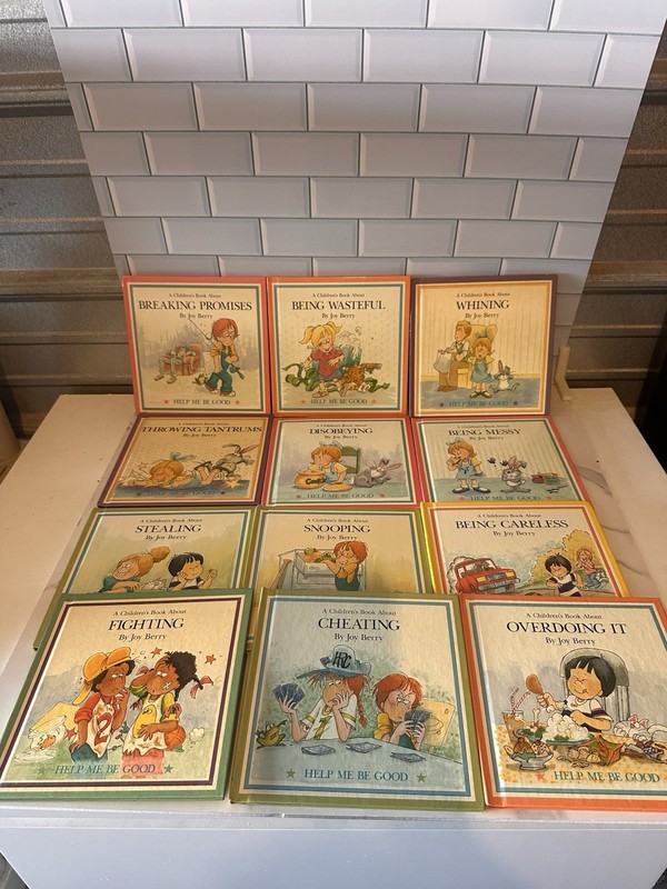 Help Me Be Good by Joy Berry Book lot of 12 HC – A Children’s Book About