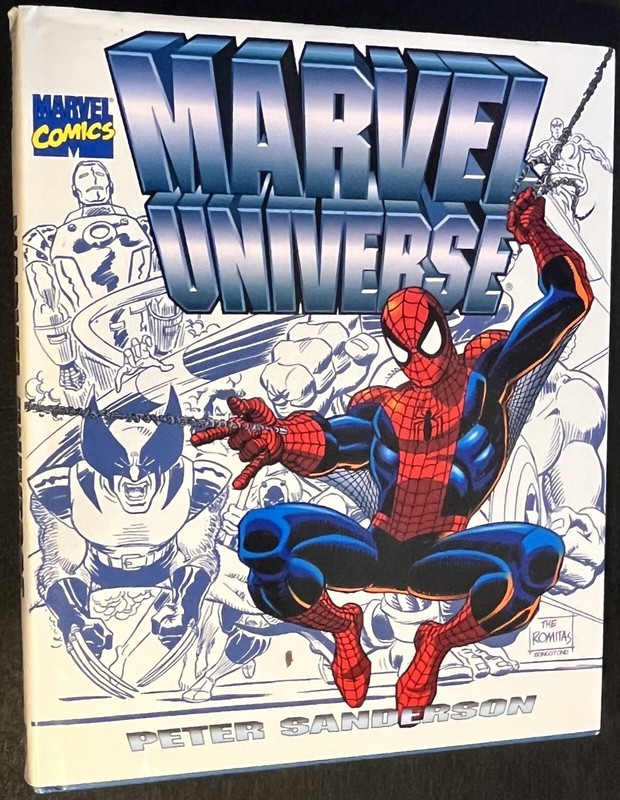 Marvel Universe HC 1st Edition By Peter Sanderson #1 – 1st – 258 Pages VF 1996