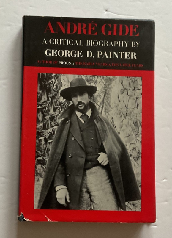 Andre Gide, A Critical Biography by George D. Painter 1968 HC/DJ 1st edition