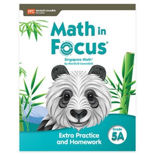 5th Grade 5 Math In Focus Extra Practice and Homework Volume A 5A Singapore