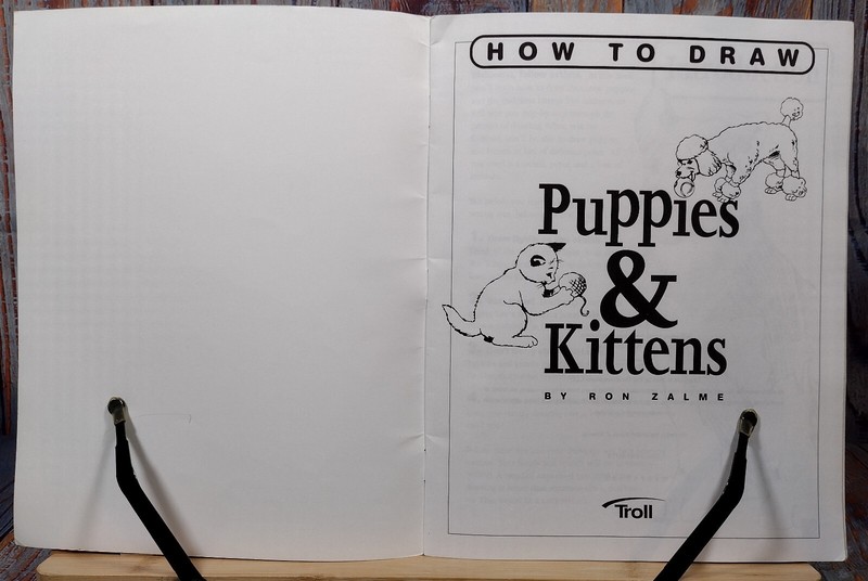 How to Draw Puppies and Kittens by Ron Zalme (1999, Paperback) gallery