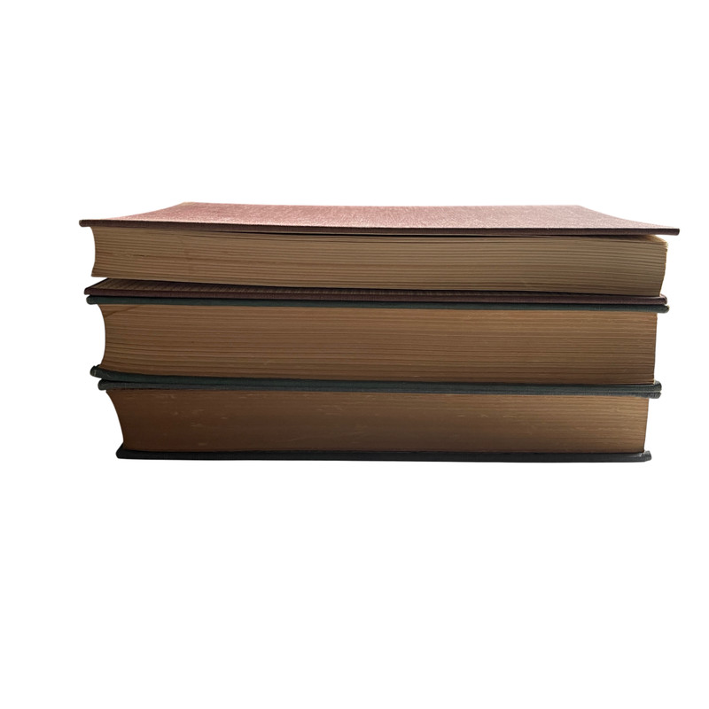Vintage Britannica Great Books Set of 3 | Gibbon Locke Hume | Shelf Decor gallery