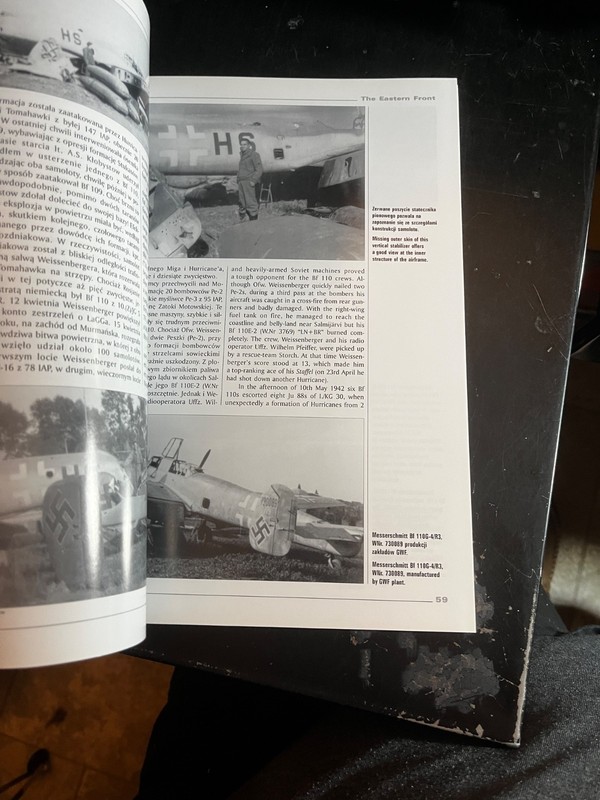 Messerschmitt Bf-110 KAGERO #Monographs No.23 VOL.III DUAL TEXT FREE DECALS gallery