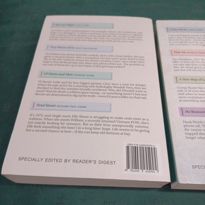 2 x Reader's Digest Select Editions Paperback 4-in-1 Books, 8 Novels gallery