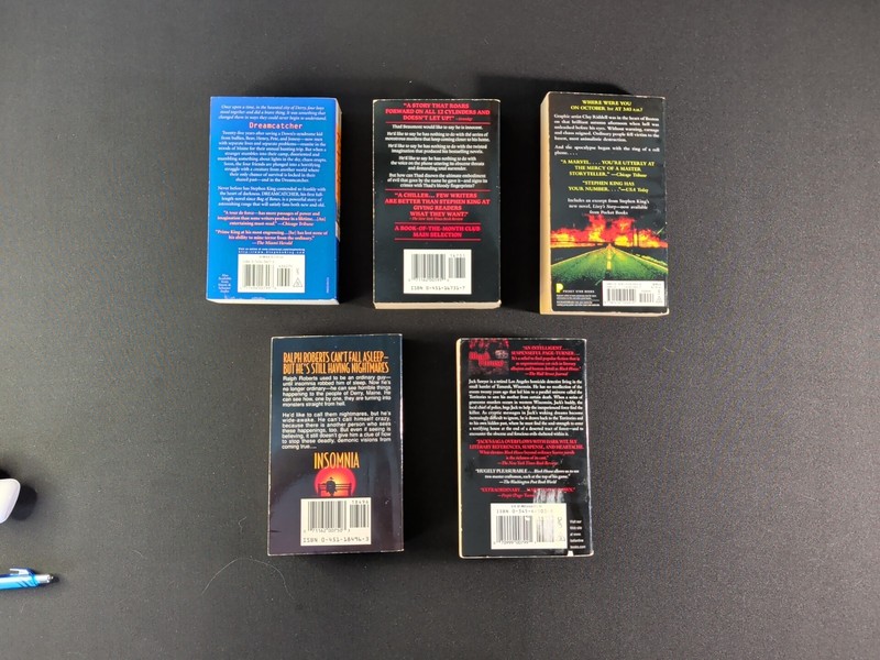 Stephen King 1990's 2000s Vintage Paperback Horror Thriller Desperation Lot Of 5 gallery