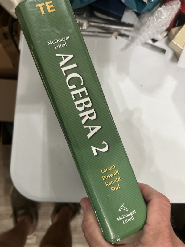 Holt McDougal Larson Algebra 2: Teacher's Edition 2007 - hardcover Ron Larso... gallery