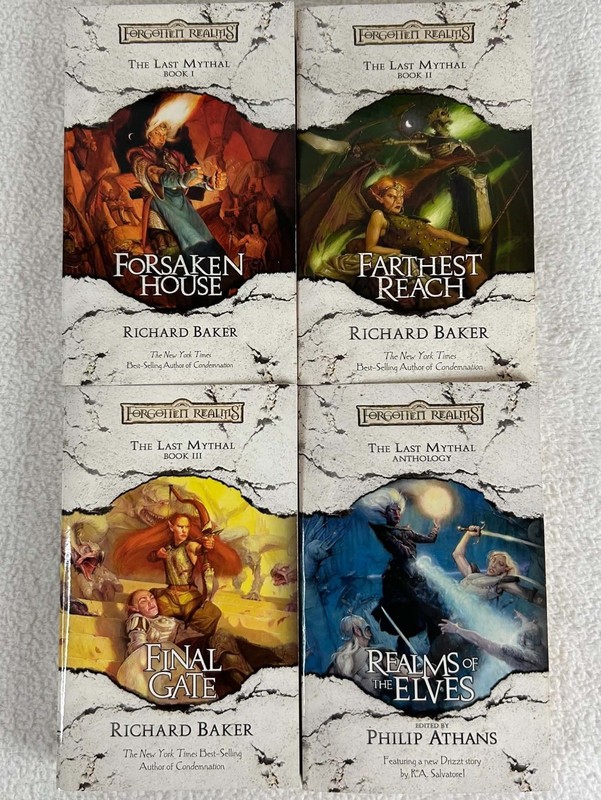 Forgotten Realms The Last Mythal Series Complete Set Of 4 Paperback 1st Print