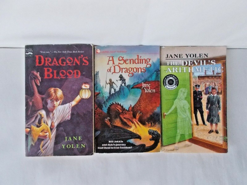 9 JANE YOLEN # PB & TRADE PB DRAGONS SEVEN LEAGUERS WIZARD'S HALL WOLF UGLY gallery