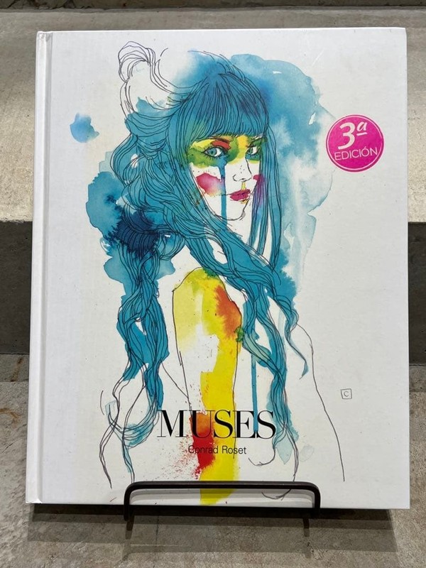MUSES Conrad Roset Hardcover Art Book 148 pages 26 inches