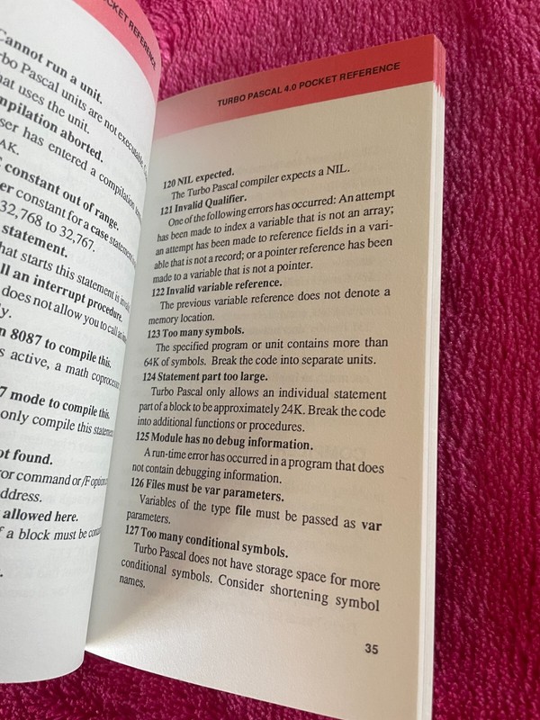 KRIS JAMSA. TURBO PASCAL 4. POCKET REFERENCE. OSBORNE MCGRAW-HILL. 0079913794 gallery