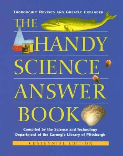 Handy Science Answer Book (Handy Answer Books) – Hardcover – GOOD