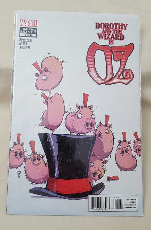 Dorothy & The Wizard In Oz Marvel Series # 1 2 3 7 Shanower Young Beaulieu Comic gallery