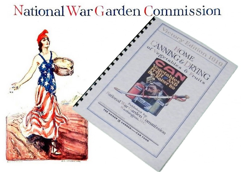Lot Of Five War Gardening Commission Manuals 1917 - 1919 gallery