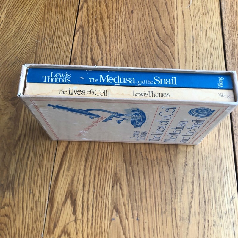 The Lives of a Cell & The Medusa and the Snail by Lewis Thomas Slipcover gallery