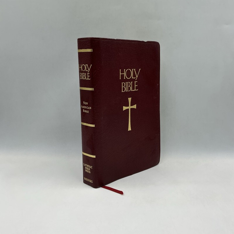 1987 New American Bible Holy Bible Catholic Bible Press 9055NBG Bonded Leather