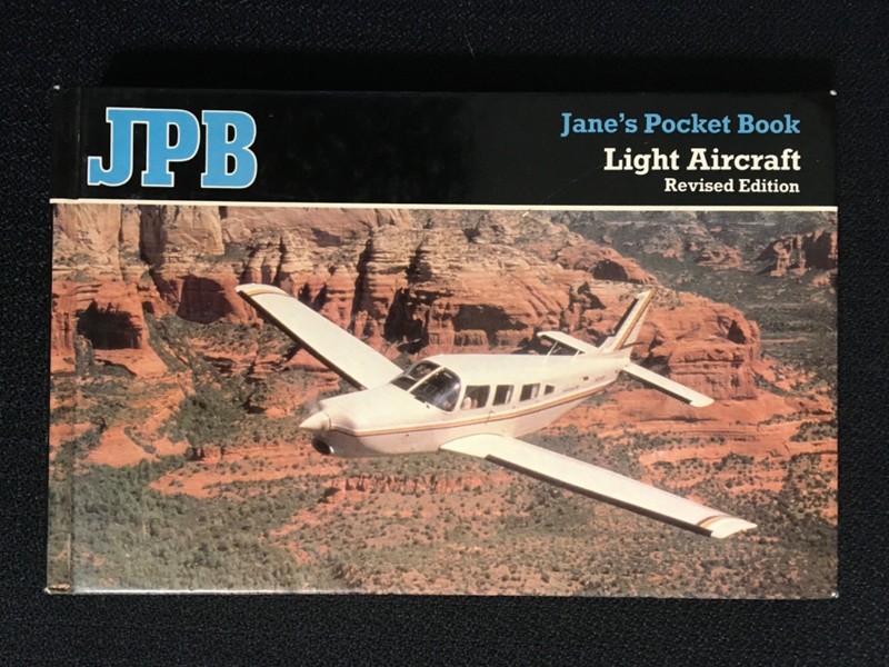 Jane’s Pocket Book LIGHT AIRCRAFT Airplanes Revised Edition 1982 Hardcover HC VG