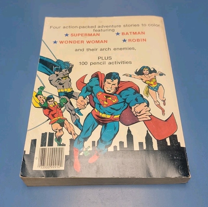 The 448 Page Super Heroes Big Big Book 1980 Coloring Activities Puzzles gallery